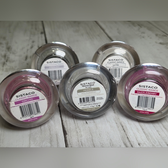 Sistaco Mineral Bond Powder Set - Pink, Silver, White - Picture 6 of 11